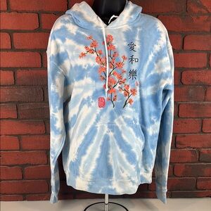Artist Union Clothing Co‎ Womens Medium Tie-Dye Hoodie – Boho Chic, Cozy Layer